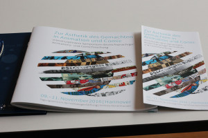 Fotos und Tagungsbericht „Zur Ästhetik des Gemachten in Animation und Comic“