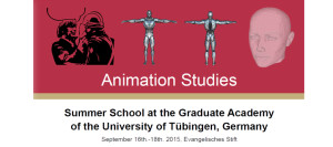 Animation Studies Summer School | 16.-18.09.2015 | Tübingen